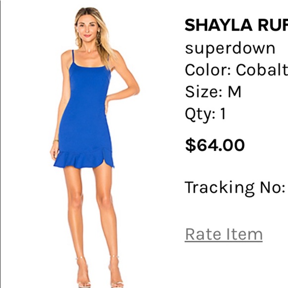 Revolve Superdown Shayla Ruffle Mini 